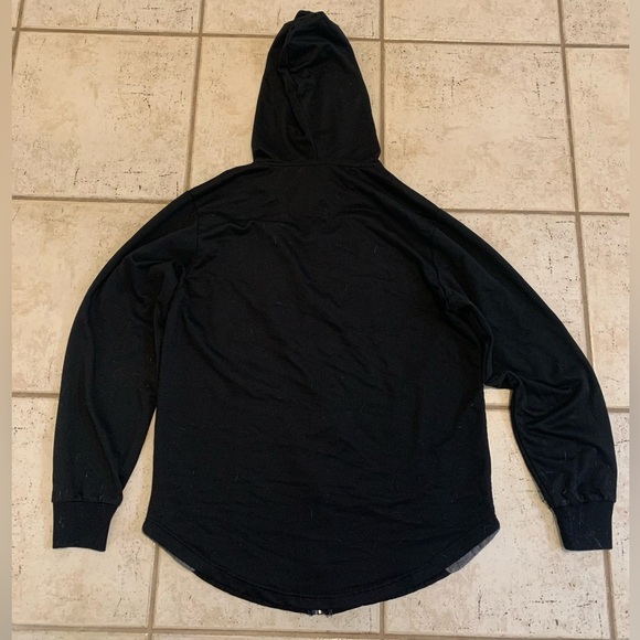 Rocawear Black & Gray Quilted Full-Zip Hoodie Small - Picture 5 of 8